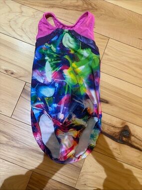 Kids Pink Multi-Color leotard